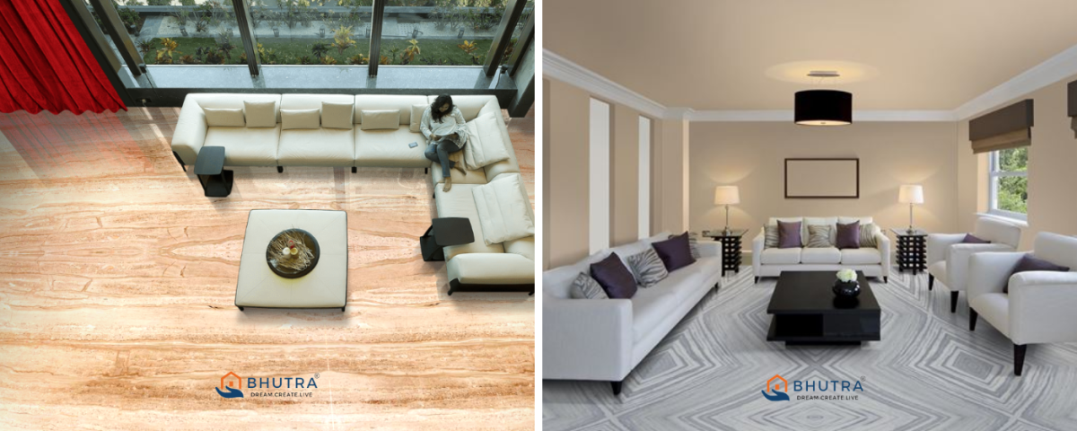 White Marble vs. Beige Marble
