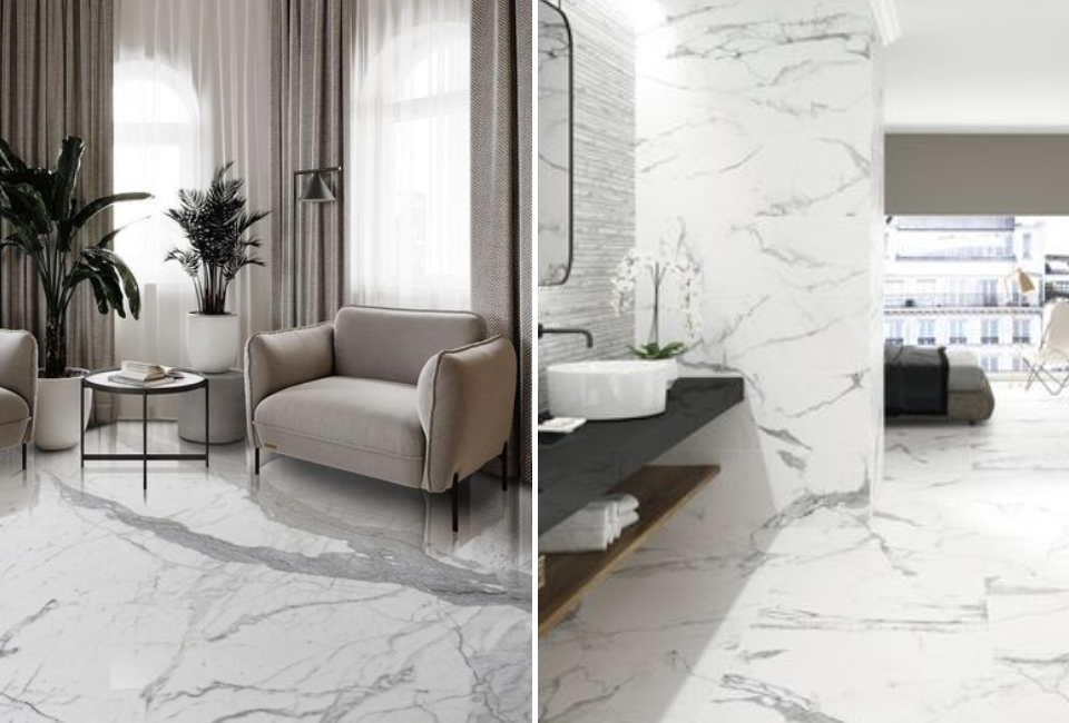 difference between Carrara and Statuario